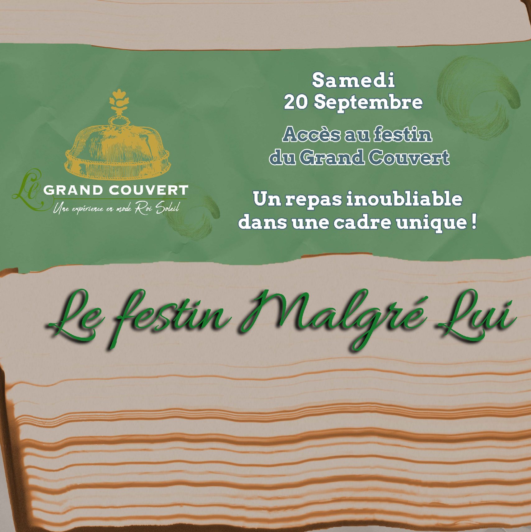 Le Grand Couvert - Le Festin Malgré Lui  | 20 09 2025
